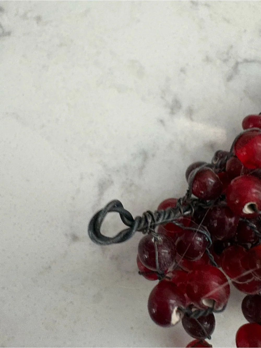 Rare Pottery Barn Red Pepperberry Garland Strand